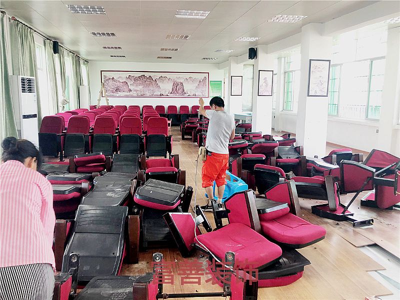 攀丹小學(xué)多功能廳裝修實景圖集